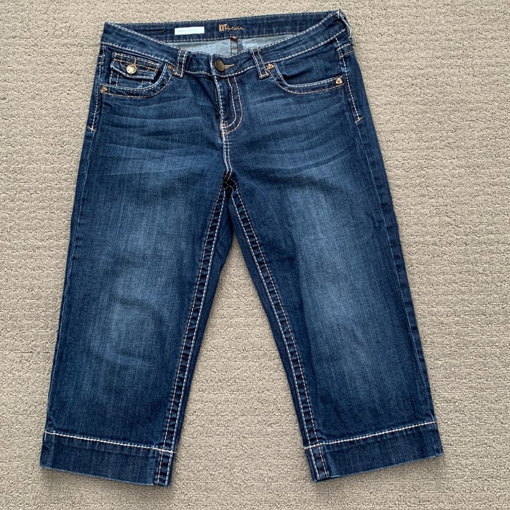 Kut from Kloth “Natalie” Crop Jeans Size 10